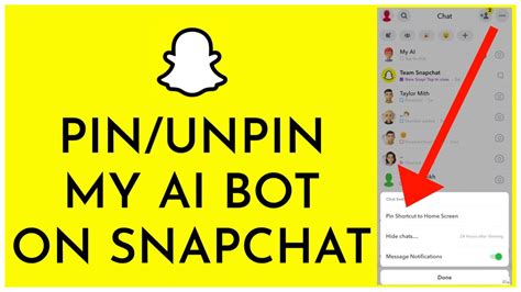 In order to unpin your AI on Snapchat, you first need to access the chat list. This is where all your conversations with friends and AIs are displayed. To open the chat list, launch the Snapchat app on your device.